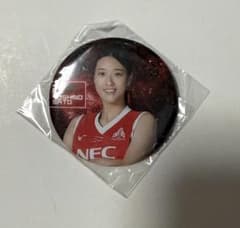 佐藤淑乃 NECレッドロケッツ川崎 缶バッジ 女子バレー