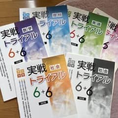 実戦トライアル 6+6 各教科セットのサムネイル