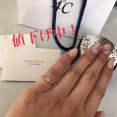 現在未販売【正規品】【4℃ K10ゴールドピンキーリング 1号】のサムネイル