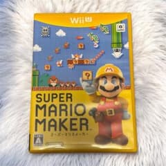 Nintendo WiiUカセット SUPER MARIO MAKERのサムネイル