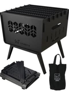 1回使用】FUTUREFOX 焚き火台 KAMADO ブラック - メルカリ