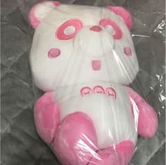 AAA え〜パンダ　スペシャルBIGぬいぐるみ　ピンク　秀太のサムネイル