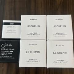 BYREDO60g4個 REN Sodashi ソープバー 6個セット