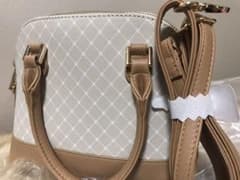 しまむらマカダム柄バッグ　新品のサムネイル