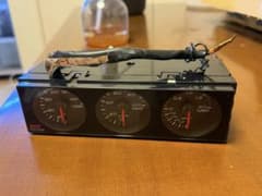 希少】 STI Genome 3連メーター ゲノムDin gauge ブースト - メルカリ