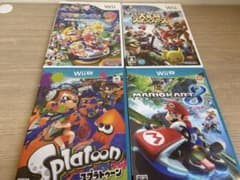 Wii U ゲームソフト 4本セットのサムネイル