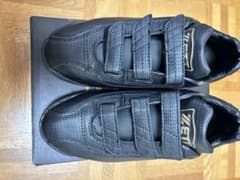ZETT トレーニングシューズ ブラック24のサムネイル