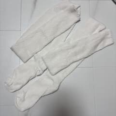 【値下げ】ルーズソックス 白 120cmのサムネイル