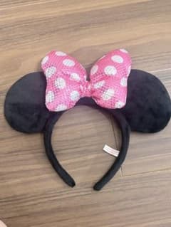 ディズニー カチューシャ 水玉 ピンクのサムネイル
