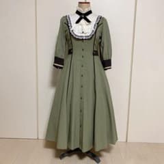 Innocent World　フルールバッスルワンピース　グリーン Innocent World フルールバッスルワンピース グリーン - メルカリ
