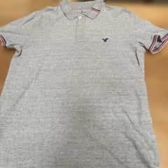 American Eagle Outfitters ポロシャツ グレー　Mのサムネイル