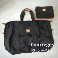 Courreges クレージュ 旅行 ボストンバック セット 大容量のサムネイル