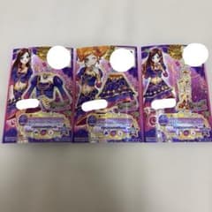 アイカツ アラビアンスパークル 3枚セットのサムネイル