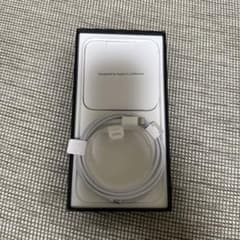 Apple iPhone 12pro max純正充電ケーブル付(ライトニング)のサムネイル