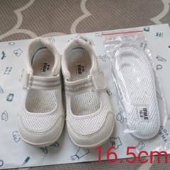 kih☆様専用 イフミー 上履き 白 16.5cm と17cm ※記名あり！のサムネイル