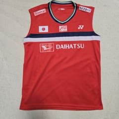 L】バドミントン ゲームシャツ ノースリーブ YONEX 桃田賢斗 日本代表
