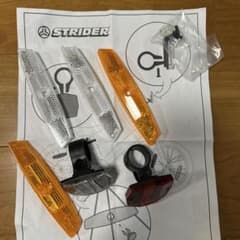 ストライダー 14x スペアパーツ ペダルキット（交換用） 反射板のみ