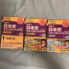 CD付き！金谷の日本史 「なぜ」と「流れ」がわかる本 3冊セット！のサムネイル