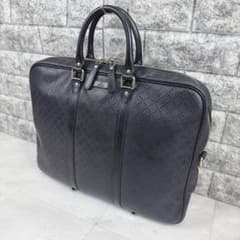 GUCCI グッチ ビジネスバッグ ブリーフケース ディアマンテ PVC A4可 GUCCI グッチ ビジネスバッグ ブリーフケース ディアマンテ PVC A4可