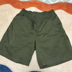 オリーブグリーン ショートパンツ ゴムウエスト - メルカリ