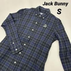 【美品】Jack Bunny レディース ゴルフシャツ チェック柄 S