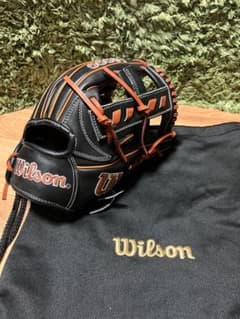 美品 Wilson A2000 1716 硬式内野手用グラブ ブラック×オレンジ - メルカリ