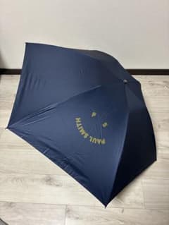 未使用新品　タグ付き　ポールスミス　折りたたみ傘　晴雨兼用　ネイビーのサムネイル