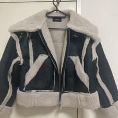 EMODA ショートフェイクムートンブルゾンのサムネイル