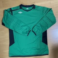 【期間限定値下げ】umbro ゴールキーパー 長袖  4Lサイズ グリーンのサムネイル