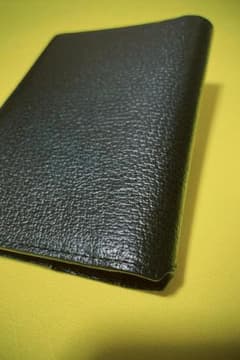 ほぼ日手帳 travel  / ピッグスキン　黒革　オリジナルサイズのサムネイル