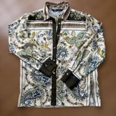 ZARA スカーフ柄 長袖シャツ XSのサムネイル