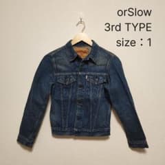 orslow 3rd TYPE デニムジャケット Gジャン
