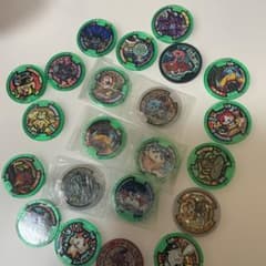 妖怪ウォッチ 妖怪メダル 大量セットこまさん、ジバニャンなど21点のサムネイル