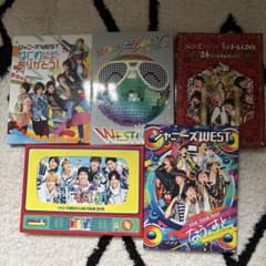 ジャニーズWEST WEST. LIVE DVD 5点セット - メルカリ
