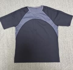 FEELCYCLE 半袖Tシャツ ブラック×グレーのサムネイル