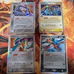 ポケモンカード　デオキシス　デルタ種 4種のサムネイル