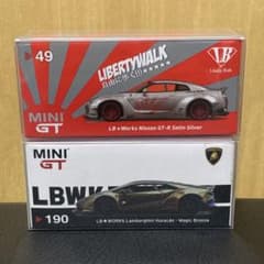 MINI GT LB WORKS ウラカン R35 2台セット MINI GT LB WORKS ウラカン R35 2台セット - メルカリ
