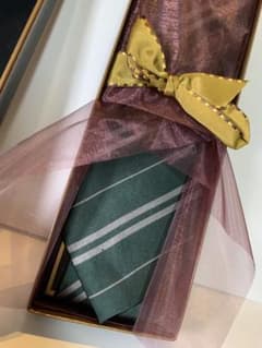 絶版 ノーブルコレクション スリザリン シルク製ネクタイ マダム