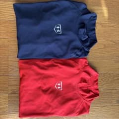 【UNDER ARMOUR】野球 アンダーシャツ 2枚セット （赤、ネイビー）のサムネイル