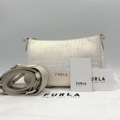 Alma様】FURLA アテナ クロスボディ ショルダーバッグ オーロラ - メルカリ