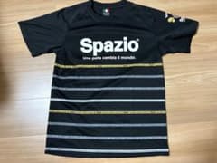 Spazio ブラック ストライプ シャツ Lサイズのサムネイル