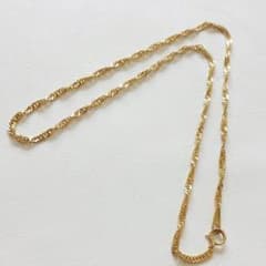 美品 K18ネックレス スクリュー 18金ネックレス 40.5㎝5.1gA326 - メルカリ
