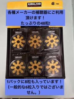 補聴器用電池【PR536】1パックに8粒✖️6パックで48粒❗️のサムネイル