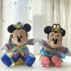《未使用》ディズニー　ミッキー　ミニー　ぬいバ　七夕のサムネイル