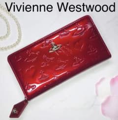 【新品】Vivienne Westwood 長財布 レッド ヴィヴィアンのサムネイル