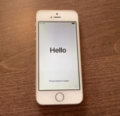Apple iPhone 5s ゴールド 本体　箱のサムネイル