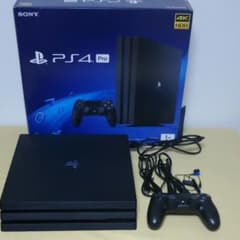 美品　 PS4 Pro      CUH-7200BB01(1TB)のサムネイル