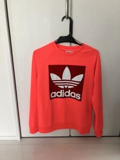 adidas スウェット　トレーナー　ピンクのサムネイル