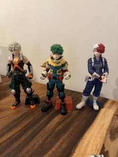 僕のヒーローアカデミア フィギュア 3体セット - メルカリ