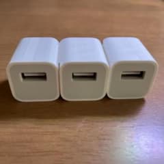 iPhone 純正　usb用充電コンセント　3個セットのサムネイル